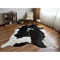 ราคา นำเข้าตกแต่ง Black White Cowhide Rug Genuine Brazilian Leather ขนาด 220 x 250 ซม พรมหนังวัวแท้ลายขาวดำ (42261311057)