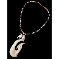 ราคา นำเข้าตกแต่ง สร้อยคอชนเผ่าอินเดียนแดง Navajo งานเก่านอก หายาก มาไม่บ่อย ตัวสร้อยร้อยด้วย กระดูกสัตว์แท้ ทั้งเส้น (41960453202)