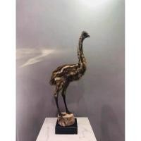 ราคา นำเข้าสะสม หายากมาก Light Grey Ostrich Taxidermy ไอเทมวินเทจหายาก สำหรับคาเฟ่มีสไตล์ กลิ่นอายยุโรปคลาสสิกให้ร้าน (41905446508)