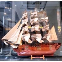 ราคา นำเข้าตกแต่ง โมเดลเรือรบโบราณ Old Ironsides USS Constitution ขนาดใหญ่พิเศษ 150 x 34 x 136ซม เรือจำลองขนาดใหญ่พิเศษ (41710478827)