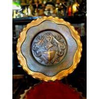 ราคา ถาดทองแดงวินเทจ ? ? ? ? ? ? ? ? ? ? ? ? ? ? ? ? ? เส้นผ่าศูนย์กลาง 46 cm วัสดุเป็นทองแดงเกรดดี ขึ้นรูปทรงถาดทรงกลม 2เลเยอร์สะบัดขอบ (40455606136)