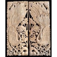 ราคา คู่แขวนงานไม้สักฉลุ สไตล์วินเทจ ขนาด 34x89x3 ซม กว้าง x ยาว x หนา งานไม้สักฉลุ ลายสวยคลาสสิกแบบวินเทจ (29887899551)