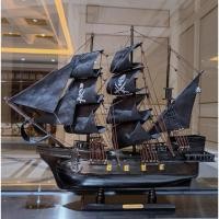 ราคา นำเข้าตกแต่ง โมเดลเรือ Black Pearl เรือโจรสลัดสุดคลาสสิกจาก Pirates of the Caribbean ขนาด 60 x 9 x 49 ซม (27139404581)