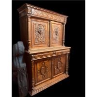 ราคา นำเข้าตกแต่ง Renaissance Buffet ตัวแทนแห่ง 4 ฤดูกาล ยุคศตวรรษที่ 16 ฝรั่งเศส ตู้บัฟเฟต์ไม้โอ๊คแกะสลัก Solid Oak (26839445667)