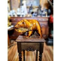 ราคา หมีไม้แกะสลักจากไม้ชิ้นเดียว ? ? ? ? ? ? ? ? ? ? ? ? ? ? ? ? ? ขนาด 28x18 cm ผลงานชิ้นนี้เป็นงานแฮนด์เมด แกะสลักจากไม้ชิ้นเดียว (24192698263)