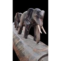 ราคา งานแกะสลักช้าง 5 เชือก ทำจากเขาควายแท้ ขนาด 59 ซม งานฝีมือแฮนด์เมดสุดประณีต ใช้เขาควายแท้ทั้งชิ้น (43511877263)