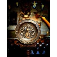 ราคา โล่ทองแดง ? ? ? ? ? ? ? ? ? ? ? ? ขนาดเส้นผ่าศูนย์กลาง 36 cm ชิ้นนี้เป็นโล่ทองแดงเนื้อหนามีน้ำหนัก พื้นผิวถูกตีลาย hammered (29589680881)