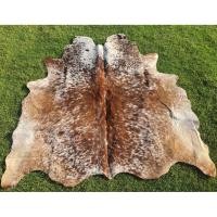ราคา นำเข้าอังกฤษ Brown White Tricolour Cowhide Rug Large 180 200cm พรมหนังวัวแท้ 100 นำเข้า คัดพิเศษ (42165045899)