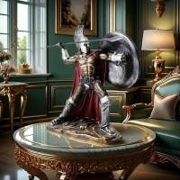 ราคา นำเข้าตกแต่ง หุ่นนักรบ Sparta 300 ขุนศึกพันธุ์สะท้านโลก สไตล์กรีก โรมัน เท่ ดุดัน เสริมบารมีบนโต๊ะทำงาน งานคลาสสิก (41912062694)