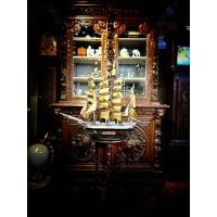 ราคา นำเข้า โมเดลเรือจำลองโบราณ Olivebank ขนาด 64x54 cm โมเดลเรือจำลอง Olivebank เรือใบเหล็กแบบบาร์กสี่เสาสัญชาติสกอตแลนด์ (45800748915)