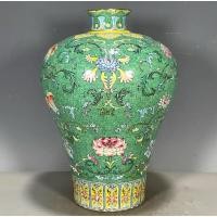 ราคา นำเข้า เครื่องกระเบื้องจีนโบราณ 乾隆御制粉彩花卉梅瓶 งานเก่าหายากจากต่างประเทศ ของสะสมเก่าคุณภาพสูง (27893507886)