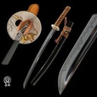 ราคา นำเข้า วากิซาชิ พญาเสือทอง ดาบญี่ปุ่นคุณภาพสูง Wakizashi ดาบสะสม (29843022227)