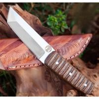 ราคา นำเข้า Hand Forged Japanese Style Tanto Knife ดาบมีดสั้นสไตล์ญี่ปุ่น Tanto Knifeงานตีเหล็กแฮนด์เมดที่ผสมผสานแบบซามูไร (27843293117)