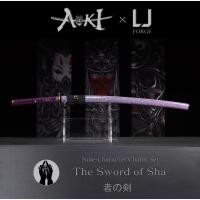 ราคา นำเข้า The Sword of Sha 者の剣 ดาบซามูไรญี่ปุ่นแบบดั้งเดิม งานฝีมือแท้ ของขวัญหรู ชุดมนตร์ 9 ตัวอักษร (40773136101)