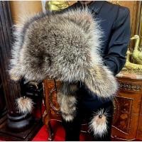 ราคา นำเข้า หมวกขนแรคคูนแท้ Raccoon Fur Hat Coonskin Cap หมวกแรคคูนสุดคลาสสิกที่เป็นเอกลักษณ์ด้วย หางแรคคูนแท้ห้อย (41923619372)