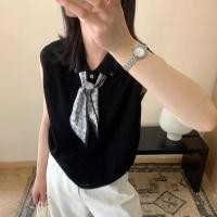 ราคา ฤดูร้อนสไตล์ใหม่เกาหลี อารมณ์อบอุ่นเสื้อกันหนาวแขนกุดบาง (41826487340)