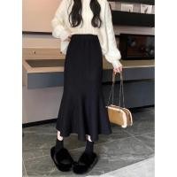 ราคา สลิมฟิตเอวสูง หางปลา กระโปรงผู้หญิงฤดูใบไม้ร่วงฤดูหนาว (24939469567)