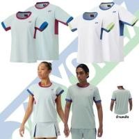 ราคา ผ้าดีกว่าเดิมไซด์เปลี่ยนเสื้อแบดมินตันรุ่นไหม่2025 ส่งจากไทย สามารถสกรีนเพิ่มเสื้อแบดYONEX (41168047338)