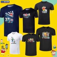 ราคา รวมเสื้อซ้อม เสื้อซ้อมแบดVictor ลายการ์ตูนชินจัง Shin chan หมีพลู Winnie the Pooh ผ้าดีงามแท้ โปเกมอน pokemonส่งจากไทย (26687160896)