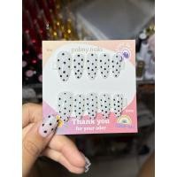 ราคา เล็บปลอมลายจุดสีดำ เล็บปลอม (25394868417)