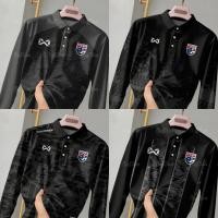 ราคา เสื้อโปโลแขนยาวสีดำ สำหรับผู้ชายและผู้หญิง เหมาะสำหรับกีฬากลางแจ้ง และสวมใส่ได้ตลอดปี 2025 (26643552264)