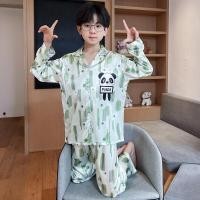 ราคา ชุดนอนเด็กผู้ชาย พร้อมคาร์ดิแกนและท็อปส์ซูแขนยาว เหมาะสำหรับสวมใส่อยู่บ้านหรือนอน (43372127370)