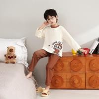 ราคา ชุดนอนเด็กชาย กางเกงขายาวและเสื้อลาย ช่วยเสริมสร้างพัฒนาการ เหมาะสำหรับเด็กหลากหลายวัย และเหมาะสำหรับเด็กวัยเรียนรู้การคลาน (27792672731)