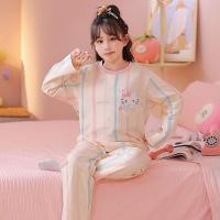 ราคา ชุดนอนลายการ์ตูนสำหรับเด็กหญิง แขนยาว ออกแบบน่ารัก สวมใส่สบายในบ้าน (28092237642)