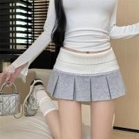 ราคา กระโปรงสั้นลูกไม้เอวสูงสำหรับผู้หญิง ดีไซน์ทรงเอ หลากสีให้เลือก (49051345513)