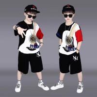 ราคา ชุดเด็กชายฤดูร้อนเสื้อผ้าเด็กฤดูร้อนขนาดกลางขนาดใหญ่เด็กชายแฟชั่นแขนสั้นหล่อเวอร์ชั่นเกาหลีอินเทรนด์ชุดสองชิ้น (41250839638)
