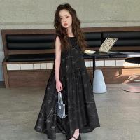 ราคา ชุดแฟชั่นเกาหลีสำหรับฤดูร้อน พร้อมเสื้อกั๊กและกระโปรงปักยาว (55751473636)