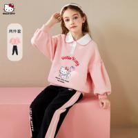 ราคา HelloKitty Lapel Sweatshirt Suit สำหรับเด็กหญิง ปี 2024 สไตล์ใหม่ สวมใส่ง่ายในฤดูใบไม้ร่วง (46951916755)