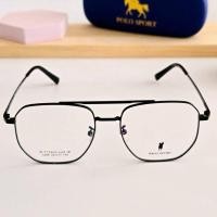 ราคา กรอบแว่นรุ่นแบรนด์ 5286แบบมีคานคู่วัสดุ B Titaniumเบาแข็งแรงทนทานยืดหยุ่นสูงนำไปตัดใส่เลนส์สายตา (26060260212)