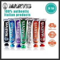 ราคา อิตาลี ImportMarvis Whitening Anti Tartar Toothpaste Italy 85ml Cinnamon Mint Amarelli Licorice Aquatic Mint Classic Strong Mint (43914835477)
