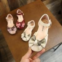 ราคา รองเท้าแตะเจ้าหญิงสำหรับเด็ก แบบใหม่ พวงโบว์ สวมใส่ง่ายสำหรับเด็กโต (52300925624)