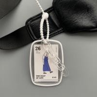 ราคา โปร่งใสอ่อน ผู้ถือบัตรที่สวยหรูสําหรับป้ายชื่อบัตรทํางานซองบัตรวิทยาเขตพร้อมบัตรเชือกสั้นแขวน (25709124832)