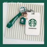 ราคา Starbucks พวงกุญแจ จี้ตุ๊กตาหมีน้อยน่ารัก ป้องกันบัตรรถบัส บัตรอาหาร สําหรับนักเรียน (23035293112)