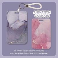 ราคา เคสกระเป๋า ลายหินอ่อน พร้อมสายคล้อง สําหรับใส่นามบัตร บัตรนักเรียน บัตรรถใต้ดิน (21461834823)