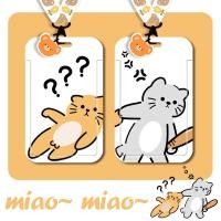 ราคา เคสใส่บัตรอาหาร แบบแข็ง ลายแมวน่ารัก พร้อมเชือกคล้องคอ สําหรับนักเรียน (21392058149)