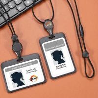 ราคา ที่ใส่บัตรแบบใสสองด้านพร้อมที่ใส่บัตรแบบยืดได้ หัวเข็มขัดนิรภัยบัตรพนักงานแขวนเชือก ที่ใส่บัตรประชาชนพร้อมเชือกแขวน (58100094524)