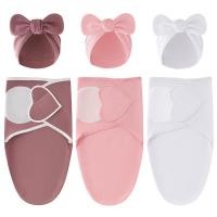 ราคา ชุด ผ้าห่อตัวเด็กแรกเกิดพร้อมหมวกจัดส่ง กระสอบห่อตัวเด็ก2ชิ้นและหมวกโรงพยาบาลสําหรับถ่ายภาพเด็กทารกชุดบ้าน (41326307584)