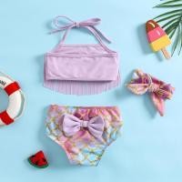 ราคา ชุดว่ายน้ําบิกินี่ แต่งพู่ ลายนางเงือก เหมาะกับฤดูใบไม้ผลิ ฤดูร้อน สําหรับเด็กผู้หญิง 2 6 ปี (24211247815)