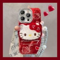 ราคา ปีใหม่คริสต์มาส Red kt Cat เคส iPhone Apple 16 15 14 13 รวมทุกอย่าง iPhone11 กันกระแทก xs xr x 8 7p เคสป้องกัน iPhone case kitty case iphone 16 pro max เคสไอโฟน 15 เคสไอโฟน 16 เคสไอแพด gen 11 เคสไอโฟน