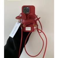 ราคา iPhone case เคสไอโฟน Simple ins หนังสีทึบลูกสุนัข Cross Body แขวนคอเคสโทรศัพท์ 15 เหมาะสําหรับ Apple 14promax13 12 case iphone 16 pro max เคสไอโฟน 15 เคสไอโฟน 16 เคสไอแพด gen 11 เคสไอโฟน 16 pro max เค