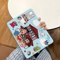 ราคา IPad air6 7 แท็บเล็ตป้องกันกรณี 11th Generation 2025 Crayon Shin Chan Air11M3 A16 10th Air1 2 4 5th การ์ตูน 11th Generation iPad gen 10 กรณี air5 iPad air 6 iPad 10 2 นิ้ว pro2024 iPad mini7 ใหม่ air7