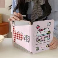 ราคา การ์ตูนการ์ตูนลูกแมว iPad Air 4 5 6 7 เคสป้องกัน 8th Generation หมุนอะคริลิค 9th Generation Apple iPad Pro 11 นิ้ว A16 10th Generation เคส iPad 11th Generation เคส iPad Air 5 IPad Air 6 iPad Stylus 10
