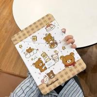 ราคา IPad pro2024 เคสป้องกันแท็บเล็ต 2025 Rilakkuma Air11 M3 A16 10th Air1 2 4 5th 11th Generation iPad gen 10 กรณี air5 iPad air 6 iPad 10 2 นิ้ว Pro2024 iPad mini7 (41173702058)