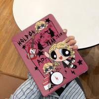 ราคา IPad 11th Generationแท็บเล็ตป้องกันกรณี 10th Generation Powerpuff Girls Air11M3 A16 10th Air1 2 4 5th 11th Generation iPad gen 10 กรณีAir5 iPad air 6 iPad 10 2 นิ้วPro2024 iPad mini7 ใหม่Air7 ใหม่Air7