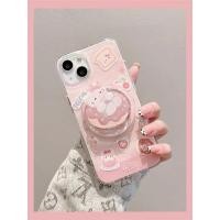 ราคา ใหม่สีชมพูโดนัท KT Cat โทรศัพท์ iPhone เหมาะสําหรับ Apple 14ProMax เคสโทรศัพท์ iPhone13 12 โปร่งใส 14pro 15 11 case iphone 16 pro max เคสไอโฟน 15 เคสไอโฟน 16 เคสไอแพด gen 11 เคสไอโฟน 16 pro max เคสไอโ