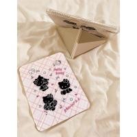 ราคา ลายสก๊อตสีชมพู 2025 สีดํา kt Cat iPad air6 5 4 แท็บเล็ตป้องกันกรณี 10 9 8 7 รุ่น A16 เคสแท็บเล็ต pro11 นิ้วป้องกันกรณีสไตล์ใหม่ 11 รุ่น ipad gen 10 เคสน่ารัก air5 ipad air 6 การ์ตูน iPad 10 2 นิ้ว pro